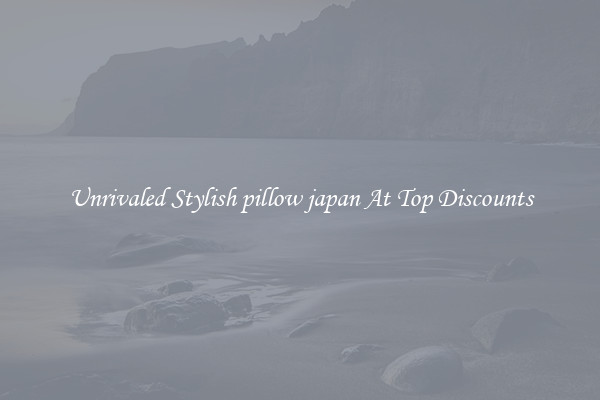 Unrivaled Stylish pillow japan At Top Discounts