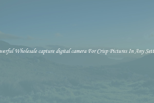 Powerful Wholesale capture digital camera For Crisp Pictures In Any Setting