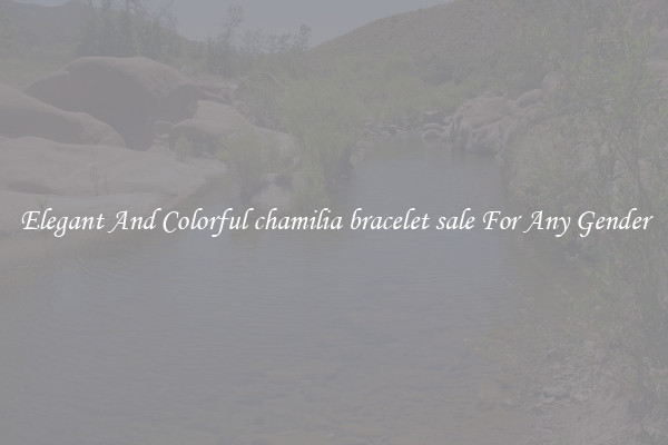 Elegant And Colorful chamilia bracelet sale For Any Gender