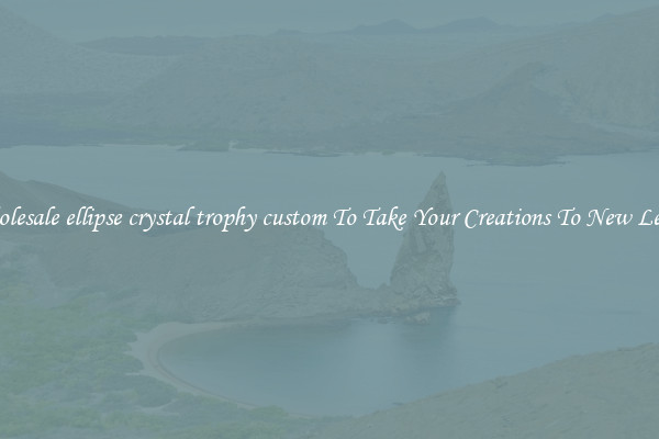 Wholesale ellipse crystal trophy custom To Take Your Creations To New Levels