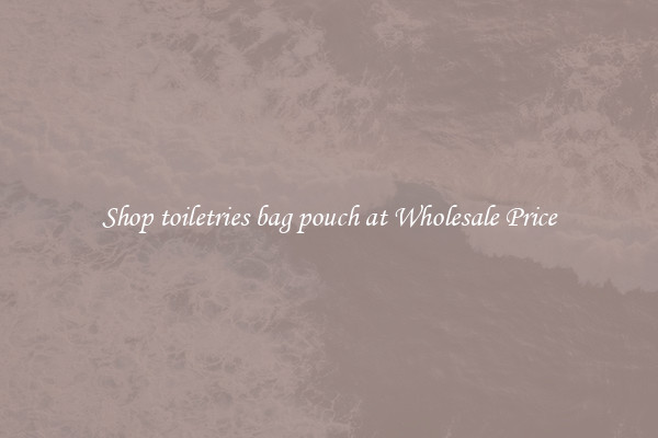 Shop toiletries bag pouch at Wholesale Price